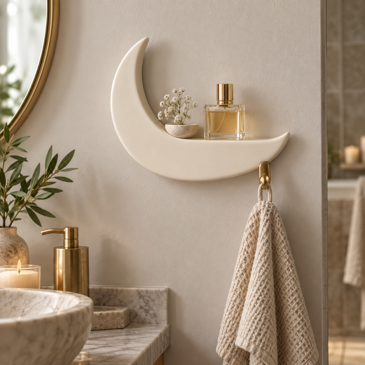 Moonledge Hook Shelf